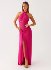 Ericka Maxi Dress Hot Pink