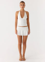 Illuminate Mini Skort White