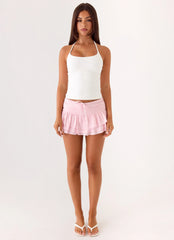 Aspyn Mini Skort Pink