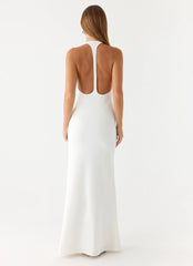 New Girl Maxi Dress White