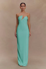 Winston Strapless Sequin Maxi Dress Lagoon