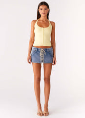 Nashville Denim Skort Blue