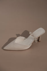 Karla Pearl Mule Ivory