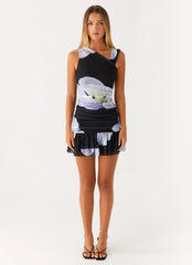 Maverick Mini Dress Flower Print