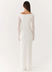 Theresea Maxi Dress White
