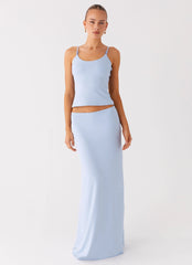 Garrix Bead Cami Top Baby Blue