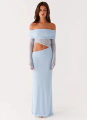 Emery Maxi Dress Blue