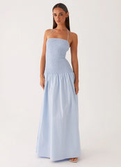 Zahra Maxi Dress Blue