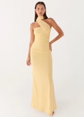 Songbird Maxi Dress Yellow
