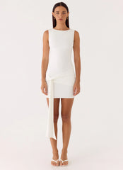 Everly Mini Dress White
