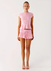 Landon Mini Skort Pink