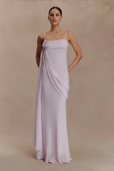 Leena Chiffon Maxi Dress Light Lilac