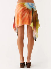 Lustra Mini Skirt Moody Floral