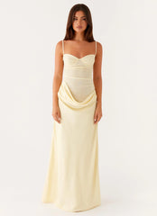 Romy Maxi Dress Yellow