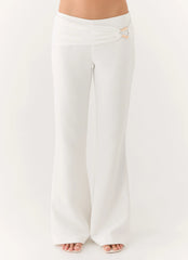 Shaniqua Pant White
