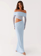 Emery Maxi Dress Blue