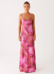 Everett Maxi Dress Lavender Lagoon