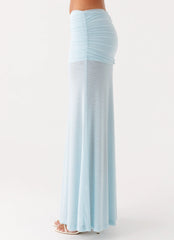 Blaze Maxi Skirt Blue