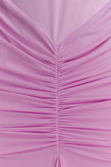 Roisin Slinky Maxi Dress Powder Pink
