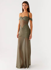 Ivy Lane Maxi Dress Olive