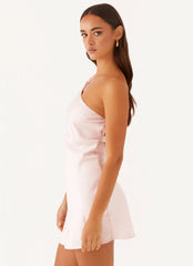 Lights Out Mini Dress Pink