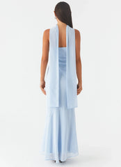 Under The Pagoda Maxi Dress Blue