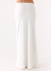 Rosanna Maxi Skirt White