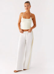 Palm Beach Top Yellow
