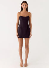 Clementine Mini Dress Black