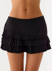 Skyler Mini Skort Black