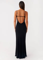 Serene Escape Maxi Dress Black