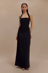 Amelita Suiting Halter Top Black