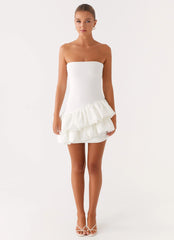Marie Mini Dress White
