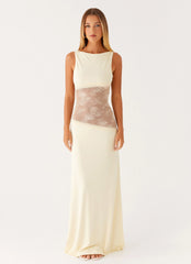 Lucinda Maxi Dress Yellow