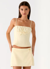 Gowon Top Butter Yellow