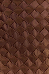 Cordia Satin Mini Skirt Chocolate