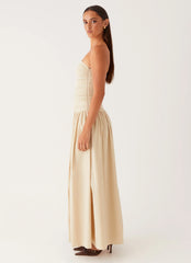 Carmel Maxi Dress Ivory