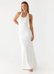 New Girl Maxi Dress White