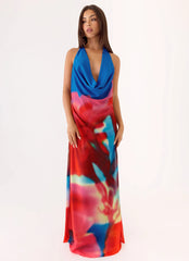 Mayu Maxi Dress Twilight Petal