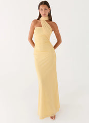 Songbird Maxi Dress Yellow