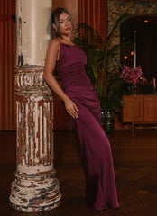 Eternal Energy Maxi Dress Merlot