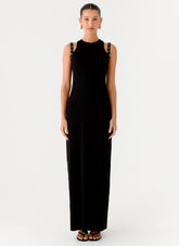 Rockstar Maxi Dress Black