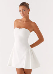 Lucille Mini Dress White
