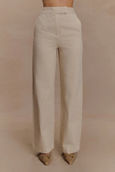 Rayne Wide Leg Denim Jeans Stone Wash
