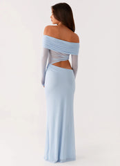Emery Maxi Dress Blue