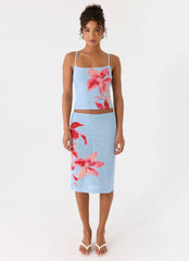 Tamia Cami Top Blue Petal