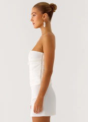 Perfect Celebrity Beaded Top White
