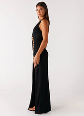 Midnight Dreams Maxi Dress Black