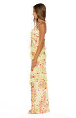 Inara Yellow Bloom Ruffle Maxi PRE ORDER