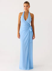 So Chic Maxi Dress Periwinkle